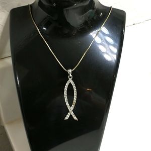 Bling statement necklace